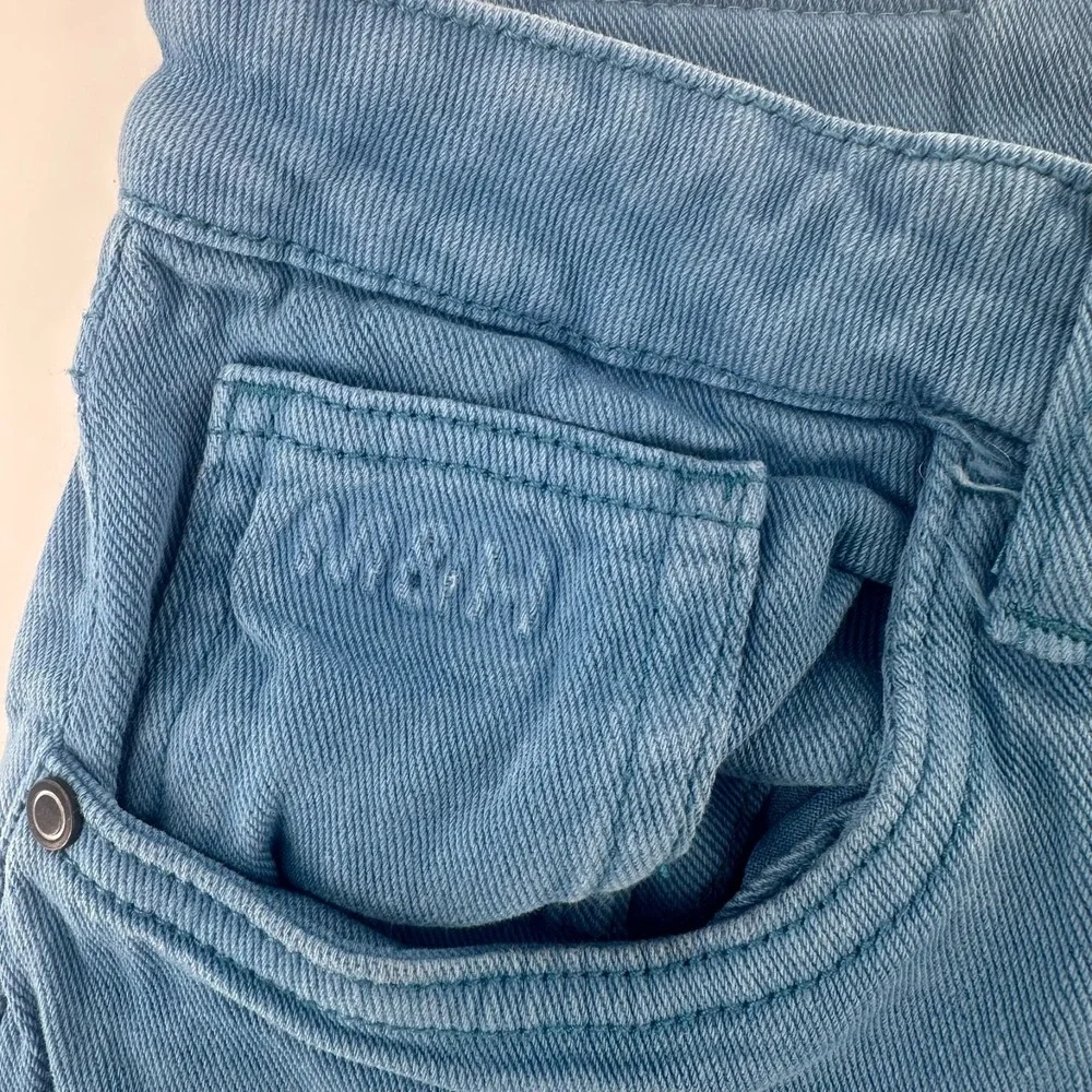 Mast & Harbour Jeans Womens 30 Blue Denim High Rise Straight Fit‎ 5-Pockets Logo